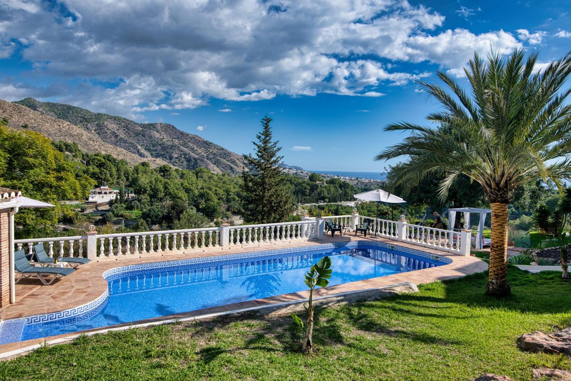 Villa Morera Bed & Breakfast Frigiliana Exterior foto
