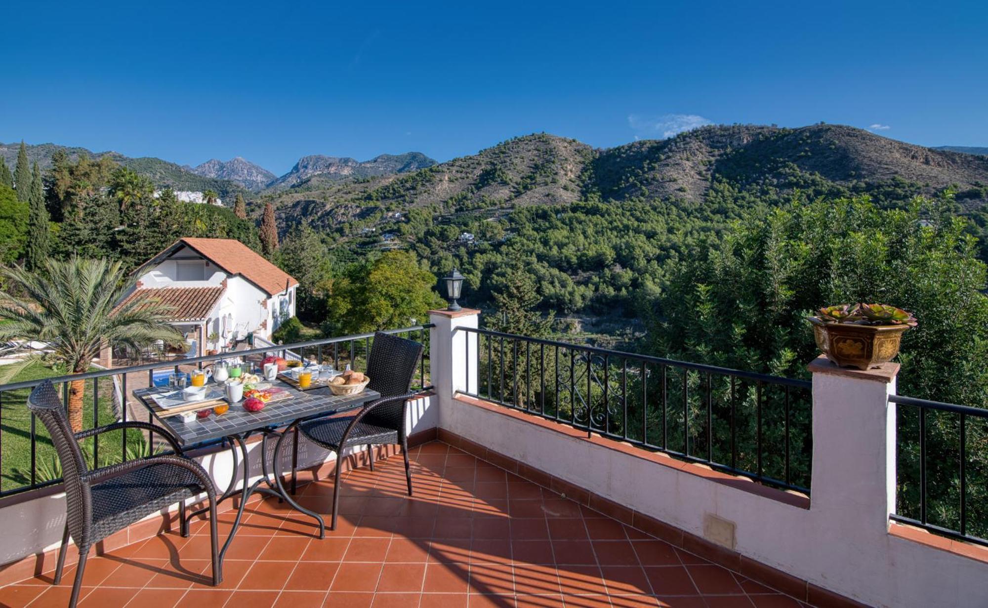 Villa Morera Bed & Breakfast Frigiliana Exterior foto
