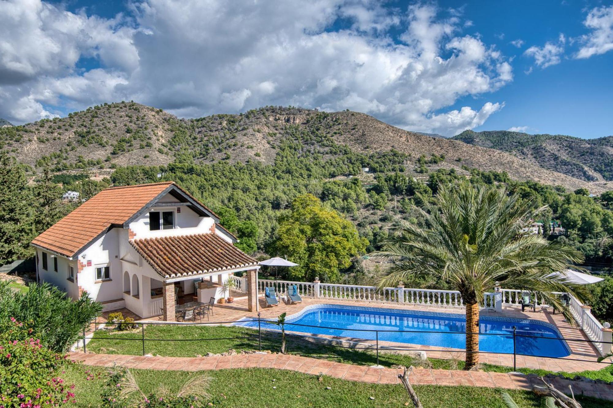 Villa Morera Bed & Breakfast Frigiliana Exterior foto