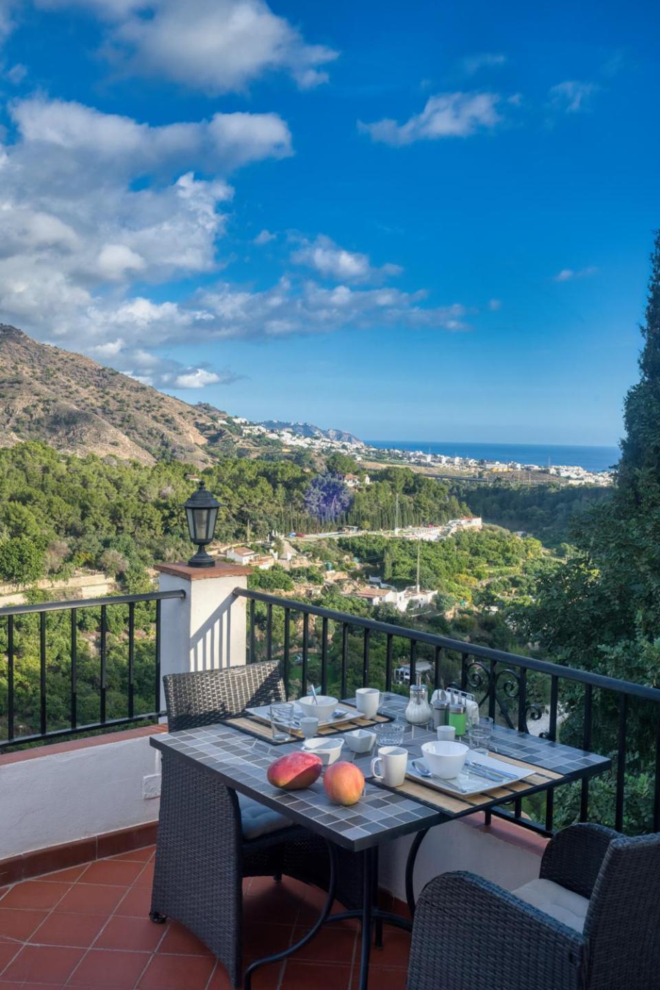 Villa Morera Bed & Breakfast Frigiliana Exterior foto