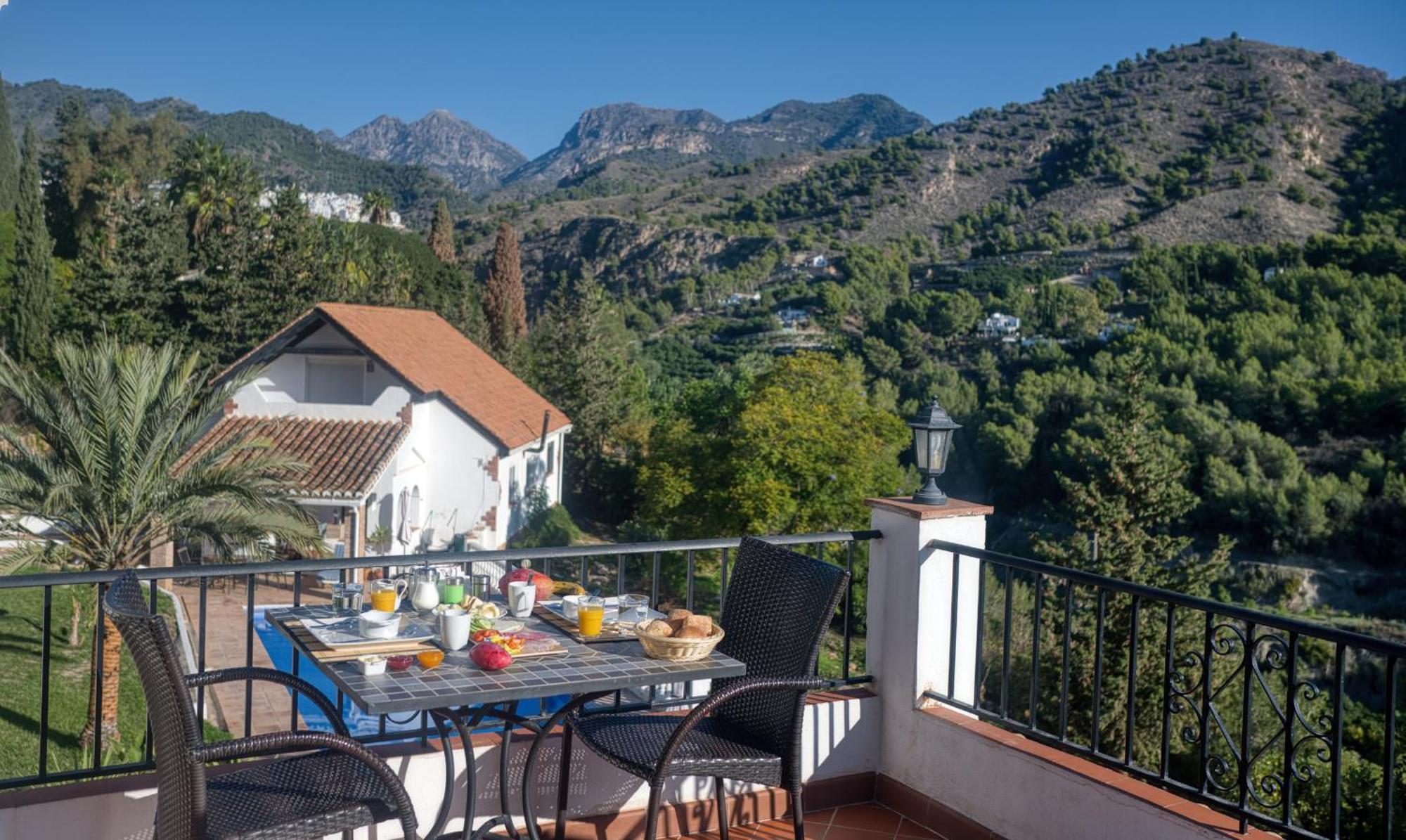 Villa Morera Bed & Breakfast Frigiliana Exterior foto